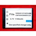 Batteria compatibile Casio NP-30 - Ricambio Li-Ion 3.6V 1150mAh per fotocamere