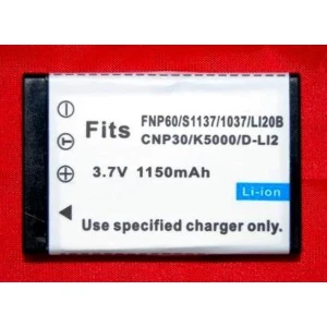 Batteria compatibile Casio NP-30 - Ricambio Li-Ion 3.6V 1150mAh per fotocamere