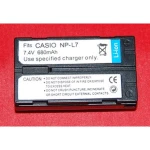 Batteria compatibile Casio NP-L7 per fotocamere digitali e videocamere