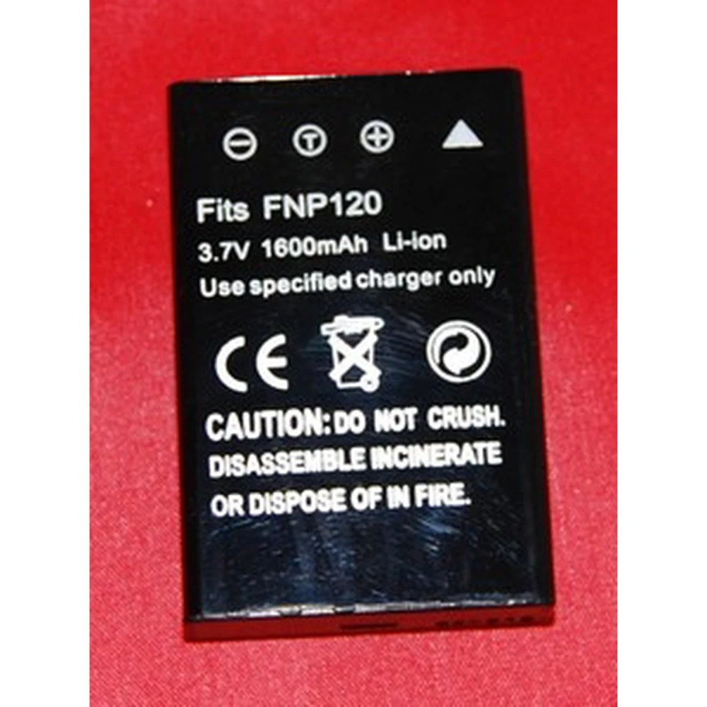Batteria compatibile Fuji NP-120 per fotocamere digitali Fuji, Pentax e Ricoh