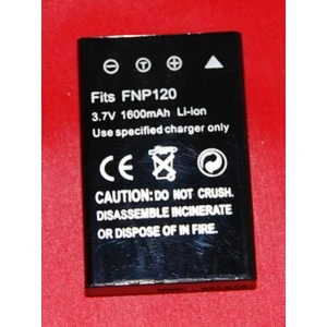Batteria compatibile Fuji NP-120 per fotocamere digitali Fuji, Pentax e Ricoh