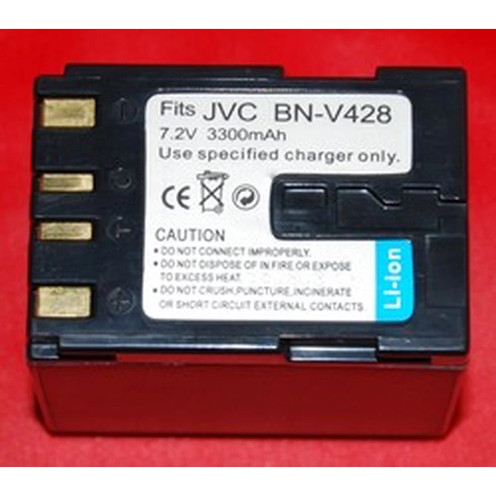 Batteria compatibile JVC BN-V428 7.2V 3300mAh per videocamere JVC