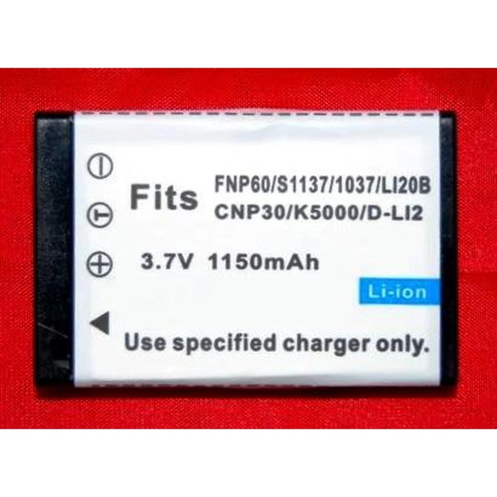 Batteria compatibile Kodak KLIC-5000 per fotocamere digitali e videocamere