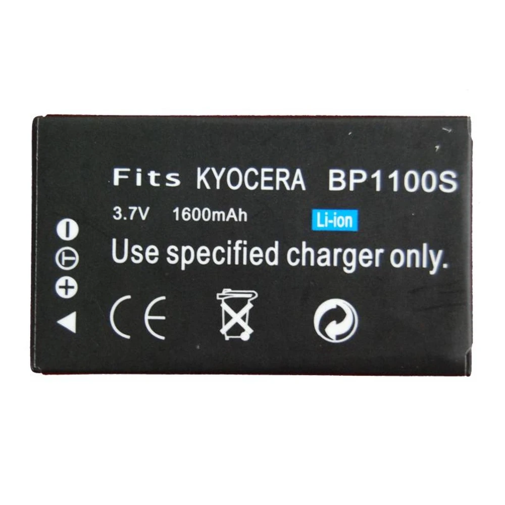 Batteria compatibile Kyocera BP-1100S per fotocamere digitali e videocamere