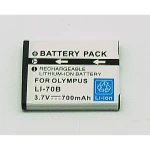 Batteria compatibile Olympus LI-70B per fotocamere digitali Olympus