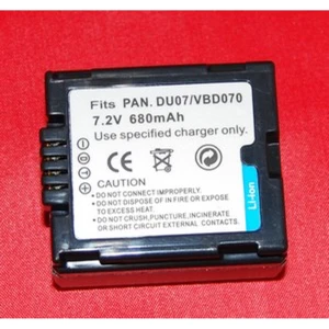 Batteria compatibile Panasonic DU07 per fotocamere digitali e videocamere