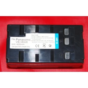 Batteria compatibile Panasonic VBS-2E 6V 4000mAh per fotocamere digitali