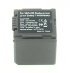 Batteria compatibile Panasonic VW-VBG260 per fotocamere e videocamere