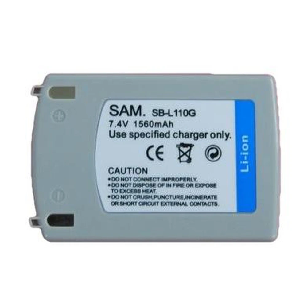 Batteria compatibile Samsung SB-L110G per videocamere digitali Samsung