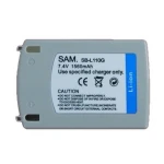 Batteria compatibile Samsung SB-L110G per videocamere digitali Samsung