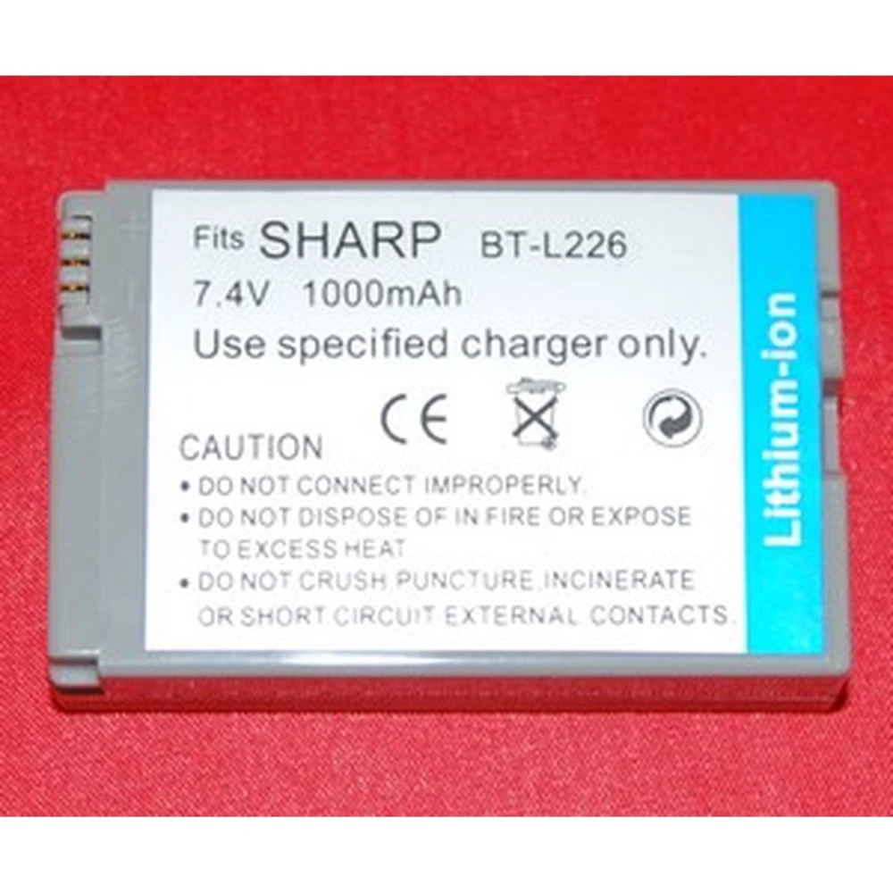 Batteria compatibile Sharp BT-L226 per fotocamere digitali e videocamere