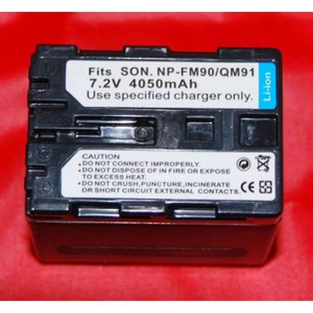 Batteria compatibile Sony NP-FM90 QM91 per videocamere e fotocamere digitali