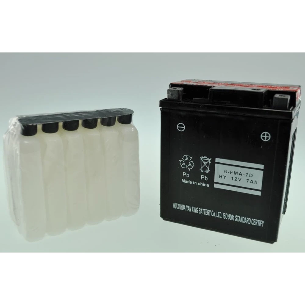 Batteria moto gel YTX7L-BS (6-FMA-7D) ad alte prestazioni e lunga durata