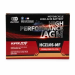 Batteria Moto AGM 12V 9Ah OUTDO HCZ10S-MF - Compatibile Yuasa YTZ10S(-BS) / GTZ10S / ETZ10S