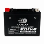 Batteria Moto AGM 12V 12Ah OUTDO HCZ14S-MF - Compatibile Yuasa YTZ14S(-BS) / GTZ14S / ETZ14S