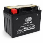 Batteria Moto AGM 12V 12Ah OUTDO HCZ14S-MF - Compatibile Yuasa YTZ14S(-BS) / GTZ14S / ETZ14S