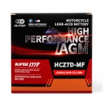Batteria Moto AGM 12V 6Ah OUTDO HCZ7D-MF - Compatibile Yuasa YTZ7S-BS / GTZ7S / ETZ7S