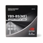 Batteria Moto AGM 12V 9Ah OUTDO YB9-BS(MF) - Compatibile Yuasa YB9-B / GS GM9Z-3B-1 / GS YB9-B / 12N9-4B-1 (flooded)