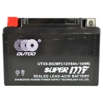 Batteria moto UTX9A YTX9-BS gel ad alte prestazioni e lunga durata