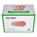 Batteria moto UTX9A YTX9-BS gel ad alte prestazioni e lunga durata