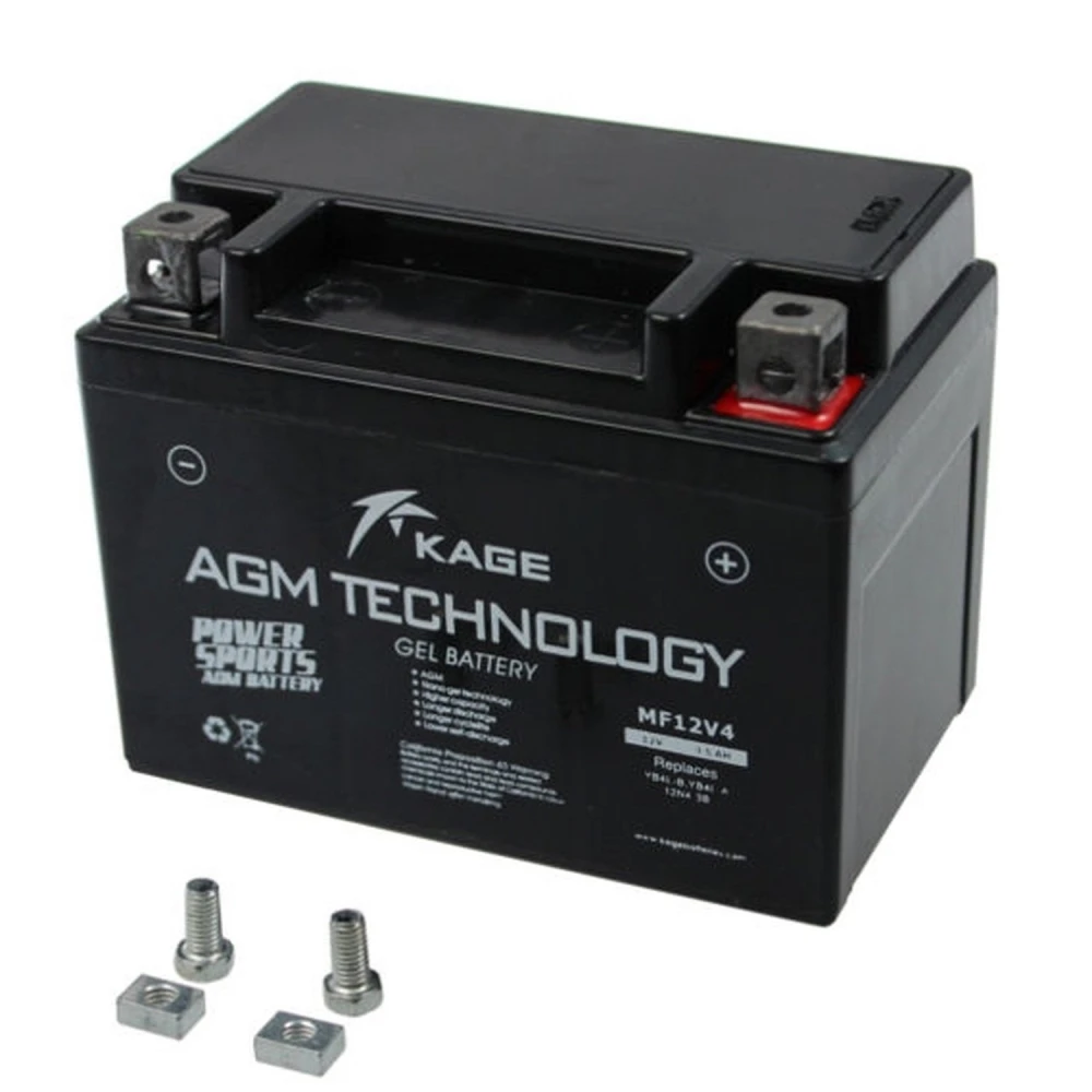 Batteria moto YB4L-B gel 12V 3,5Ah ad alte prestazioni per moto