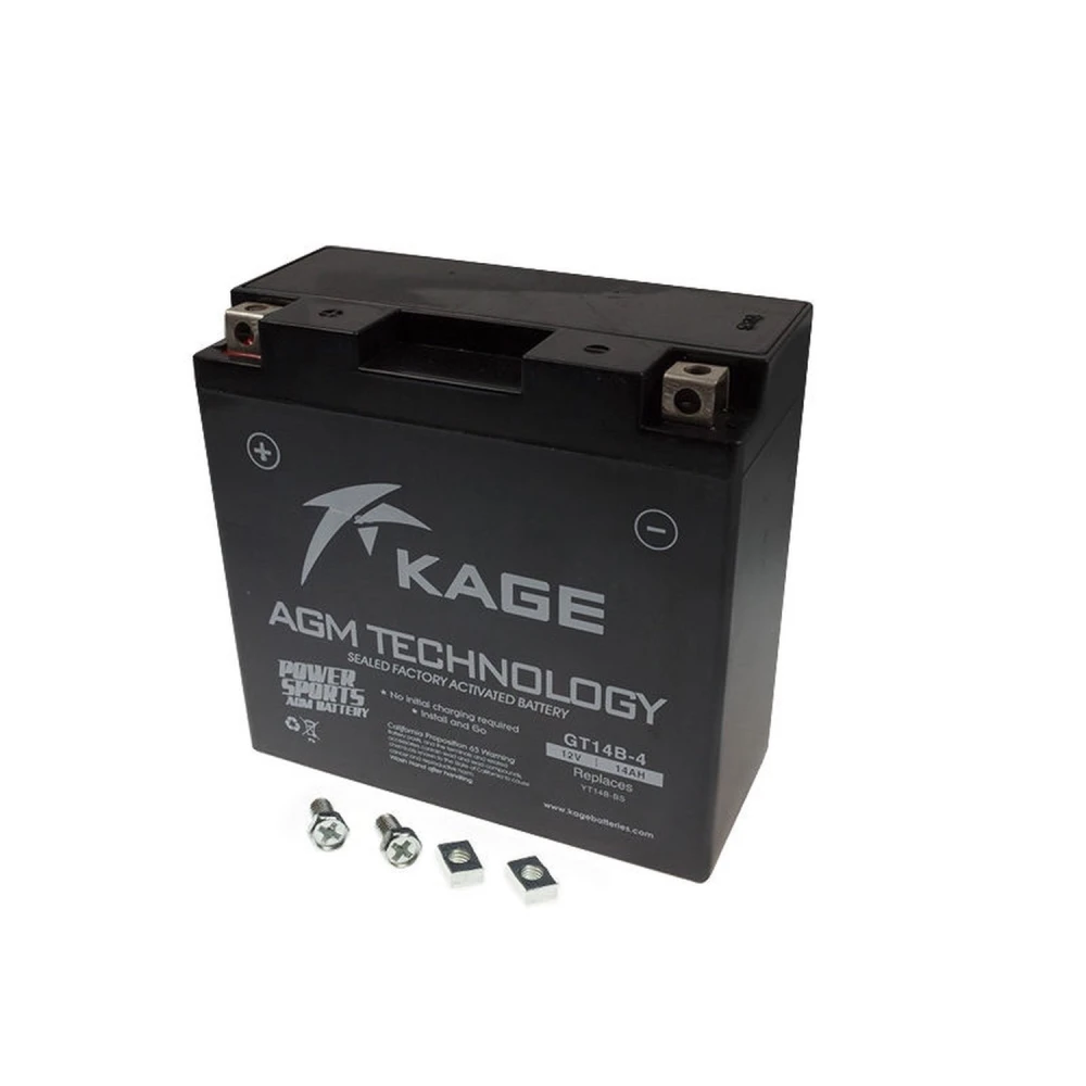 Batteria moto YT14-B4 gel - Batteria al gel per moto ad alte prestazioni e lunga durata