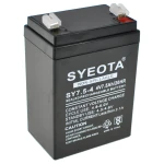 Batteria al piombo ricaricabile 4V 7.5Ah SY7.5-4 per allarmi, bilance e giocattoli