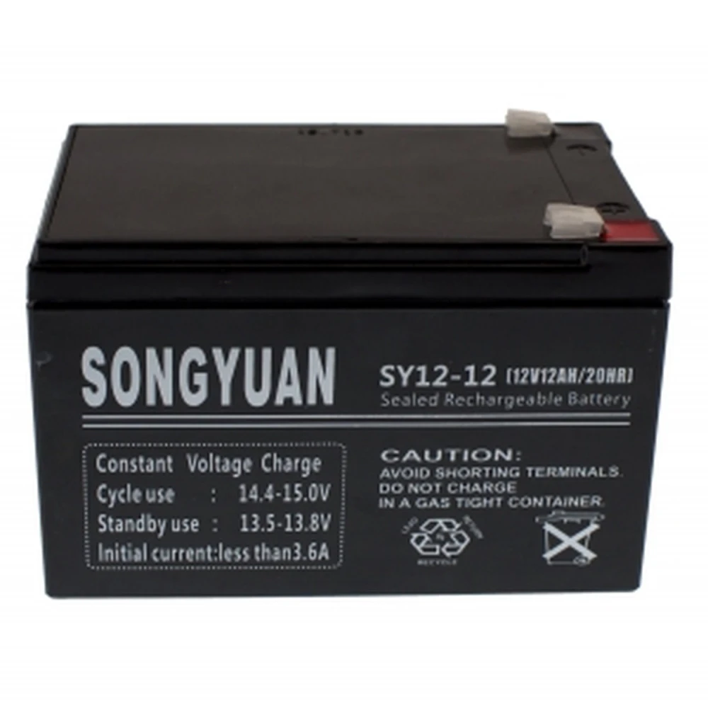 Batteria al piombo sigillata ricaricabile 12V 12Ah SY12-12 Songyuan