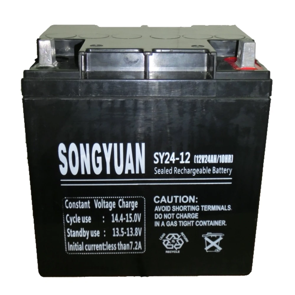Batteria al piombo sigillata ricaricabile 12V 24Ah SY24-12 Songyuan