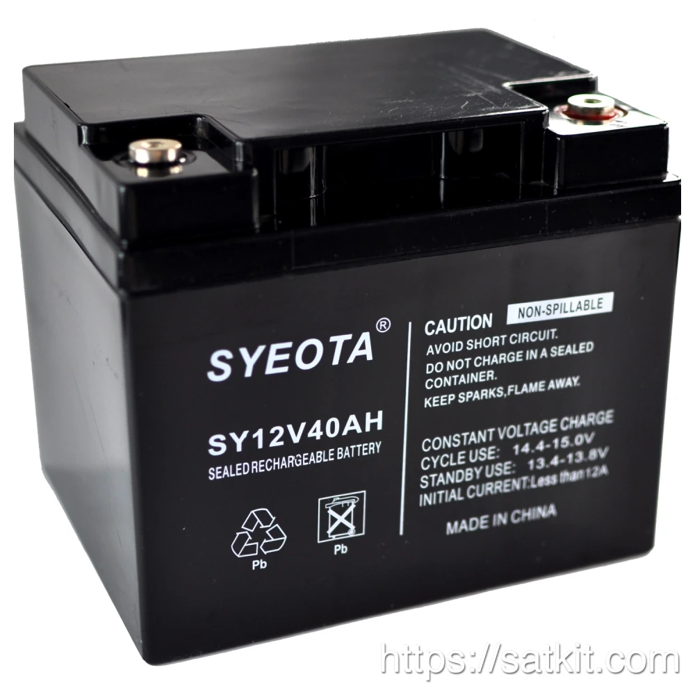 Batteria al piombo sigillata ricaricabile 12V 40Ah Sy40-12
