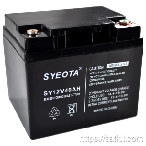 Batteria al piombo sigillata ricaricabile 12V 40Ah Sy40-12