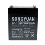 Batteria al piombo sigillata ricaricabile 12V 5Ah SY5-12 per UPS, SAI e monopattino elettrico