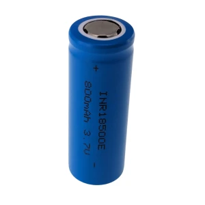 Batteria ricaricabile 18500 800mAh 3.7V Li-Ion per dispositivi portatili