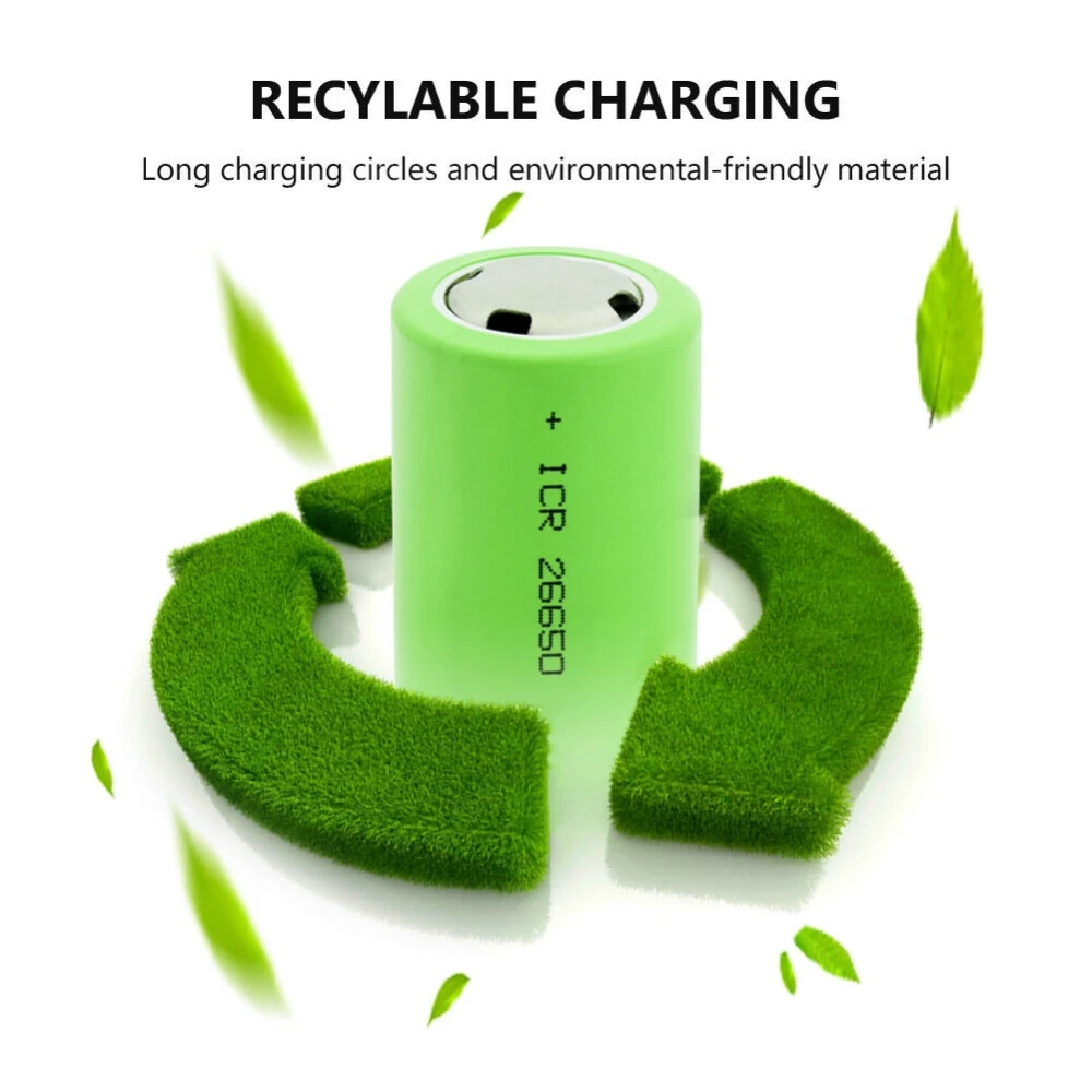 Bateria 26650 5000mAh con protección contra sobrecargas