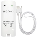 Batteria ricaricabile 3600mAh per controller Wii - Potenza e durata