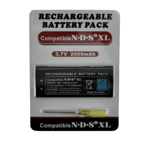 Batteria ricaricabile agli ioni di litio NDSI XL 3,7V 2000mAh per Nintendo DSi XL