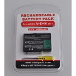 Batteria ricaricabile agli ioni di litio per NDS Lite 3.7V 1000mAh