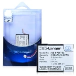 Batteria Sony PSP E1004 900 mAh nera compatibile con PSP Street E1000, E1002, E1008