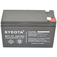 Batteria al piombo 12V / 7Ah SY7-12, NP7-12, FG20721, LC-R127R2PG, NP7-12L BATTERY FOR UPS, ALARM, TOYS Songyuan 10.99 euro - satkit