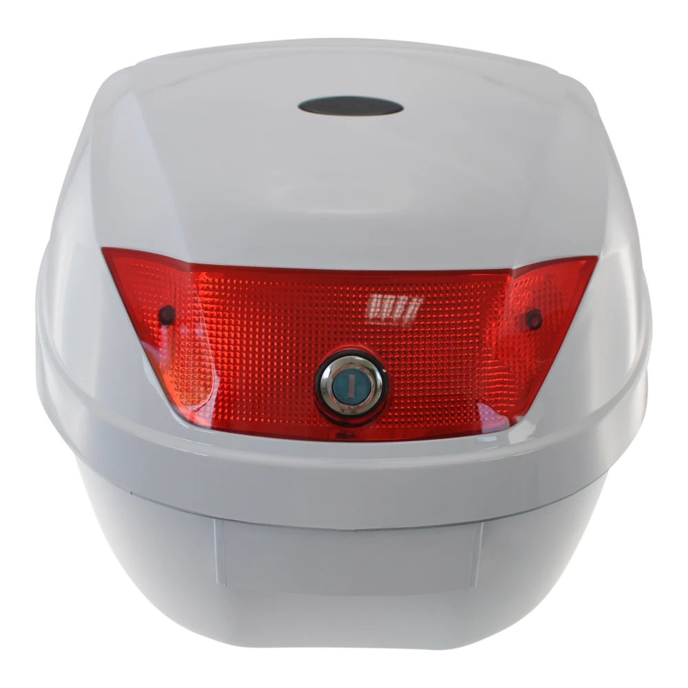 Bauletto moto universale 28L bianco - porta casco