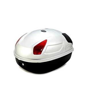 Bauletto portacasco bici 17L bianco JZH-818 per 1 casco