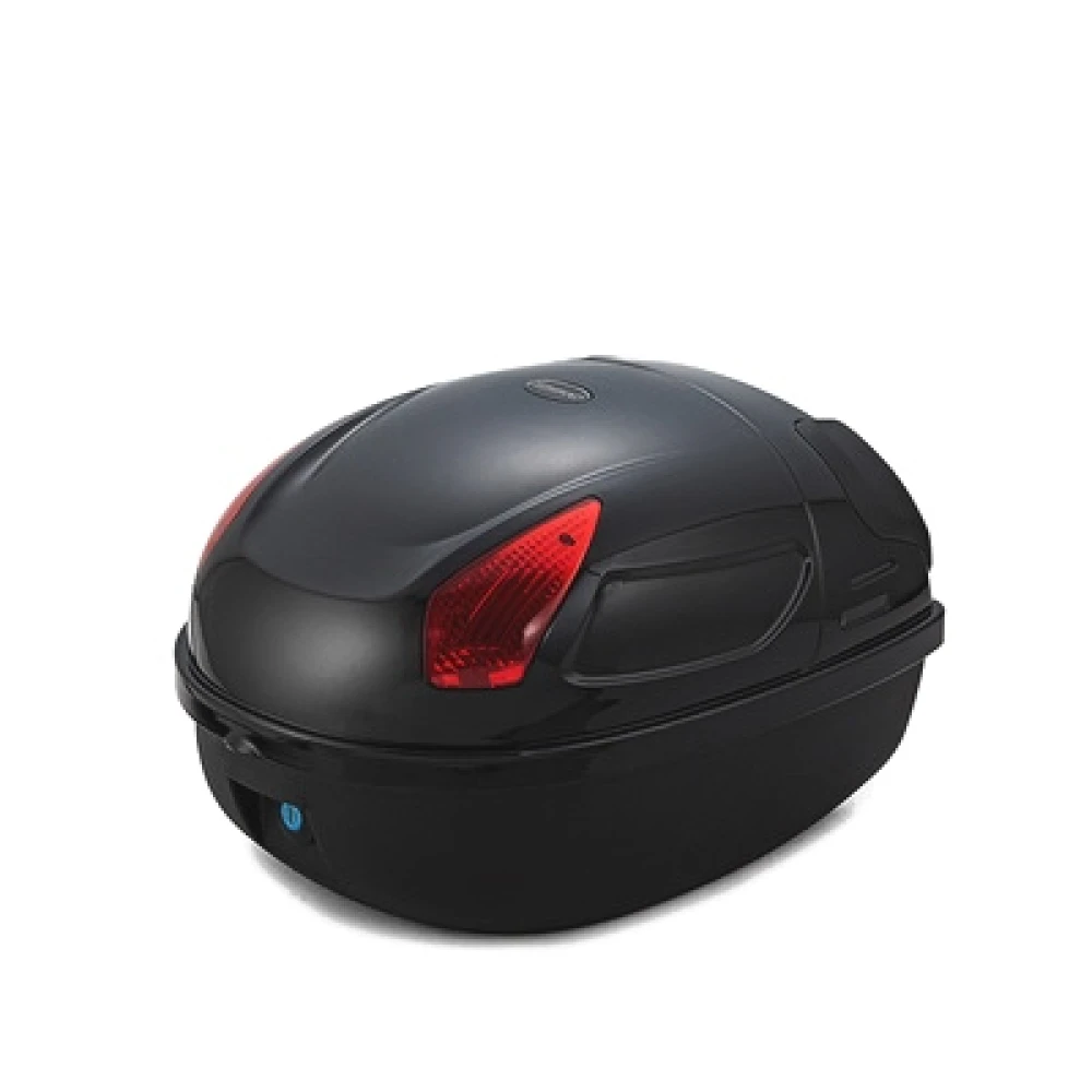 Baule portacasco bici 17L nero JZH-818 per 1 casco con serratura