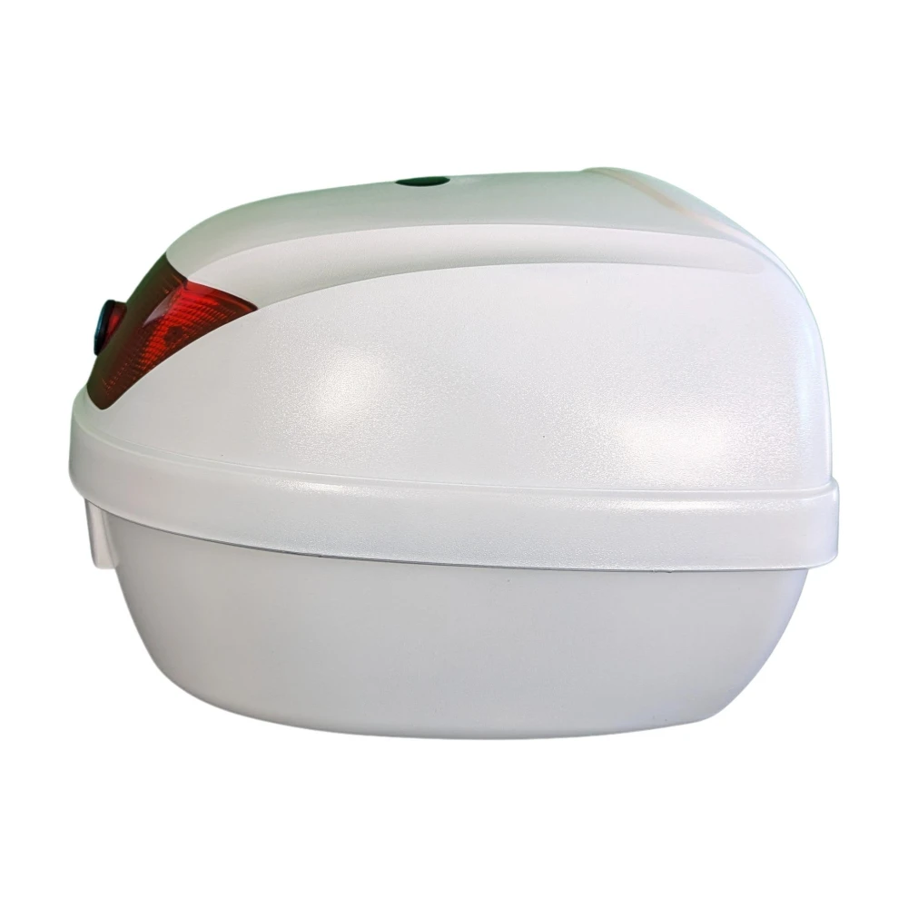 Bauletto universale per moto 28L bianco - Mod-YM-0807