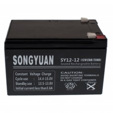 Batteria al piombo 12V / 12Ah SY12-12 NP12-12 NP12-12 FG21202 LC-RA121212PG1 NP12-12 S312/12SR BATTERY FOR UPS, ALARM, TOYS Songyuan 20.00 euro - satkit