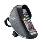 Borsa supporto telefono bici con touchscreen e visiera parasole 0.5L