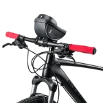 Borsa supporto telefono bici con touchscreen e visiera parasole 0.5L