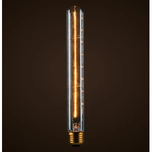 Lampadina filamento Edison vintage T225 E27 40W per arredo industriale