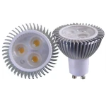 Lampadina LED GU10 3W 3300K luce calda - illuminazione efficiente