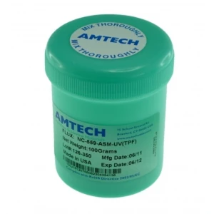 Barattolo 100cc Amtech NC-559-ASM-TPF(UV) solder flux originale e affidabile