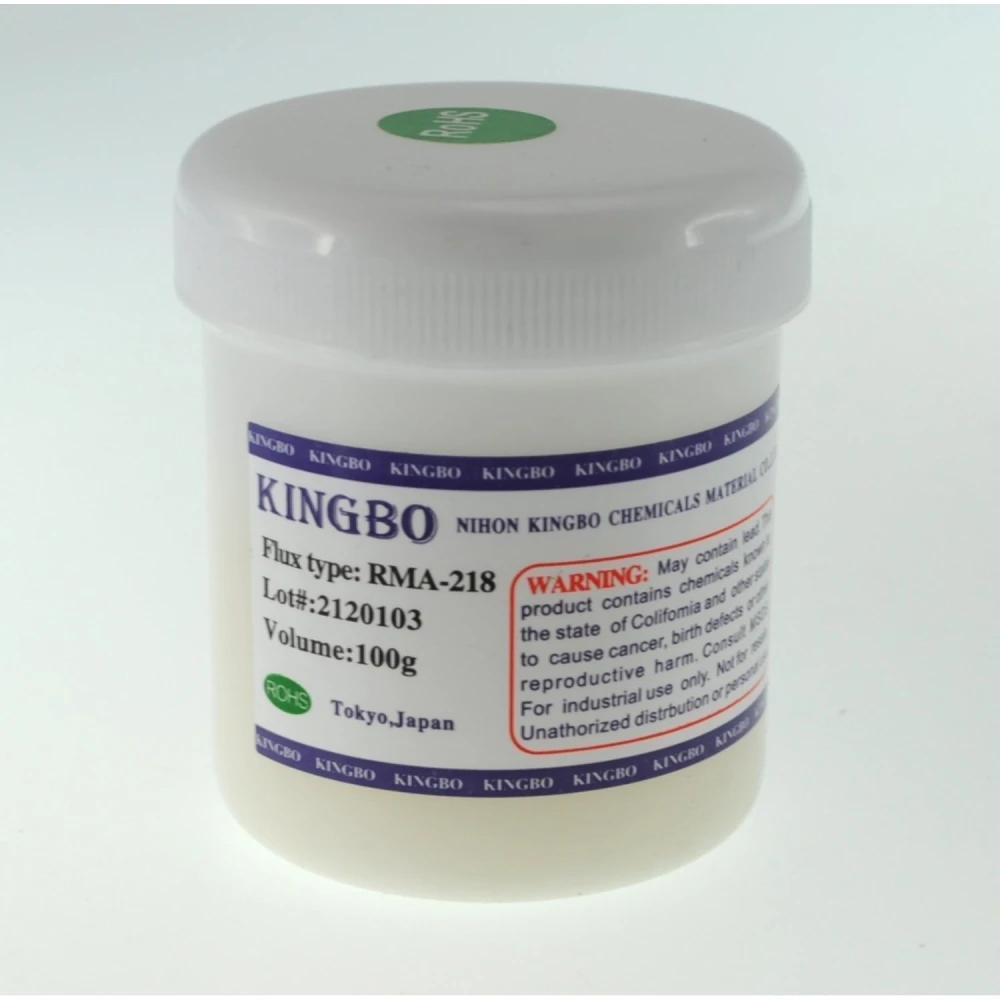 Barattolo 100gr Kingbo RMA-218 flux 100gr per saldatura e dissaldatura